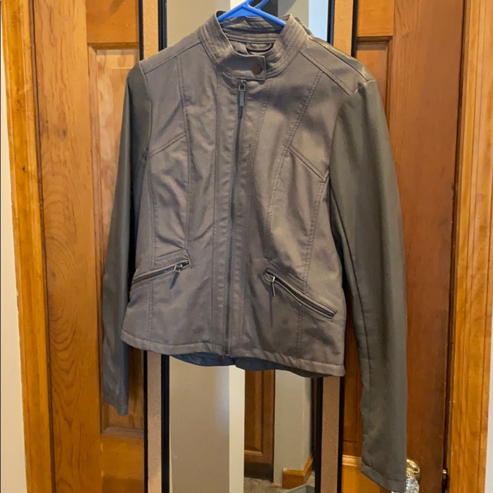 Leather jacket